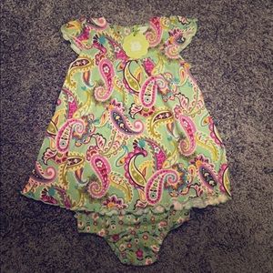 6-9 Months Vera Bradley 2piece outfit